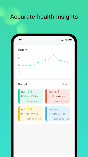 Bmi Record - BMI Tracker Screenshot 1