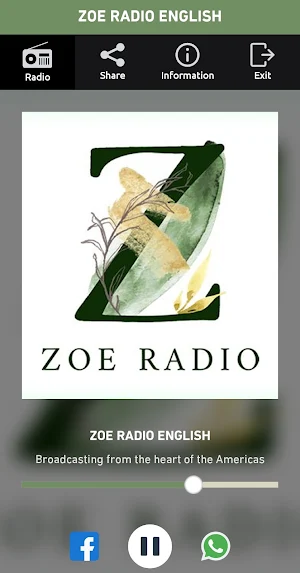ZOE RADIO ENGLISH Screenshot 0