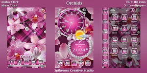 Orchids Theme Screenshot 0