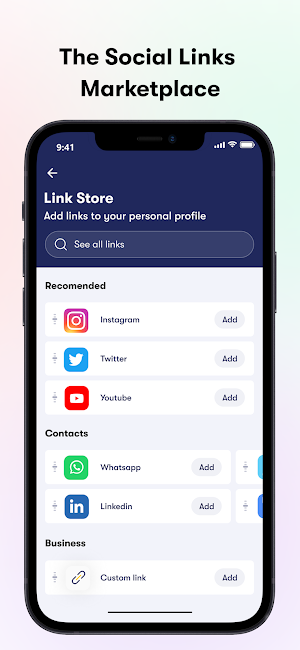 Connec8: Digital Business Card Screenshot 2