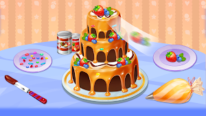 Cake Maker-Girls Cake Games Screenshot 2