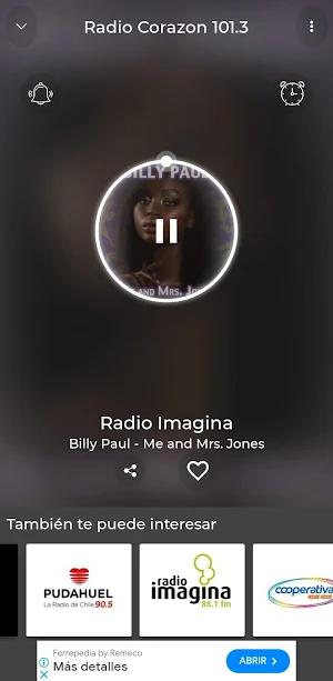 Radio Corazon 101.3 FM chile Screenshot 3