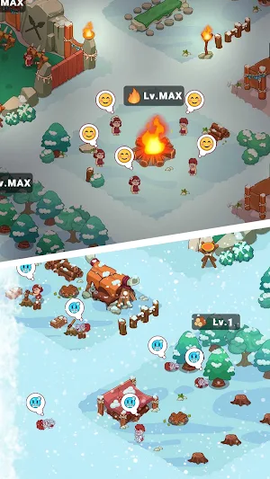 Icy Village: Tycoon Survival Screenshot 0