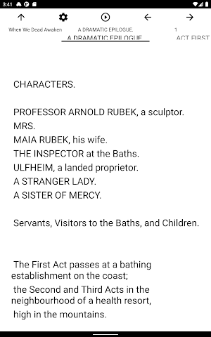 Book, When We Dead Awaken Screenshot 3