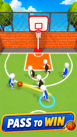 Dribble & Pass : Basketball Screenshot 2