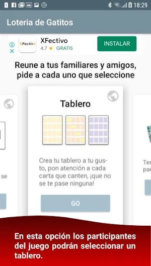 Baraja y Carta - Lotería Gatitos Screenshot 2
