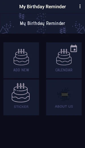 My Birthday Reminder Screenshot 0