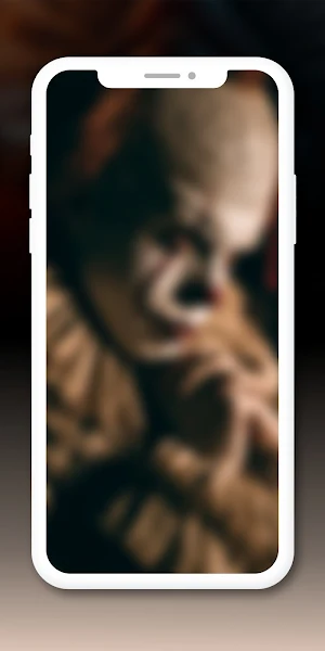 Scary Clown Pennywise Walpaper Screenshot 2