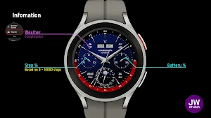 JW082 jwstudio watchface Screenshot 1