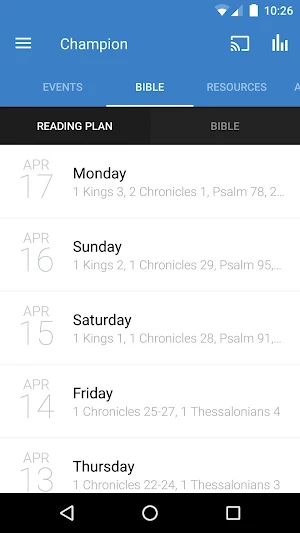 Champion Christian Center Screenshot 2