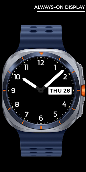 Night 06A - Analog Watch Face Screenshot 2