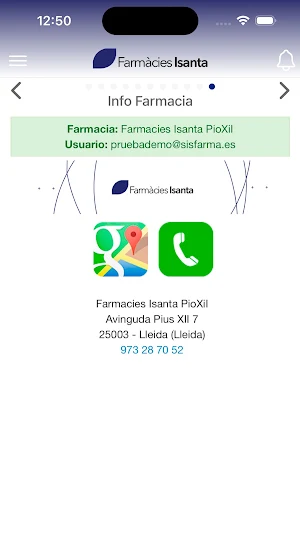 Farmàcies Isanta Screenshot 0