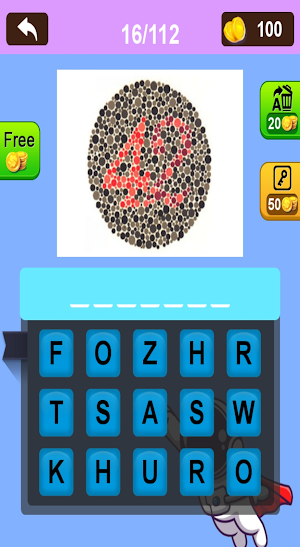 Color Blindness Test Screenshot 3