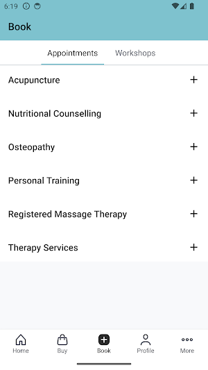 MiBody Health & Fitness Screenshot 1