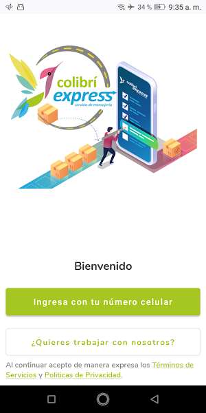 Colibrí Express Screenshot 0