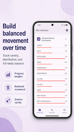 Microbreaks: Daily Movement Screenshot 0