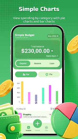 Simple Budget: Expense Tracker Screenshot 1