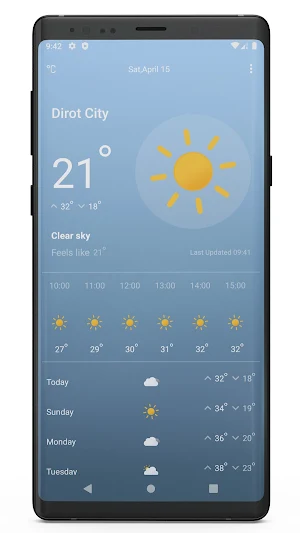 WeatherMate Screenshot 0