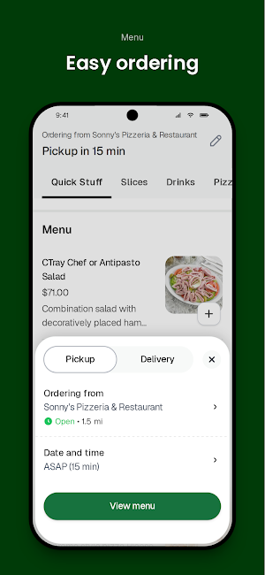 Sonny's Pizzeria & Restaurant Screenshot 2