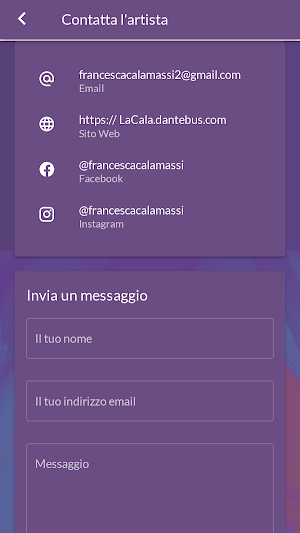 Francesca Calamassi Screenshot 2