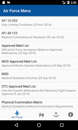 Med Standards Screenshot 0