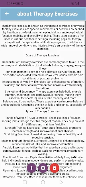 physical therapy exercises Screenshot 2