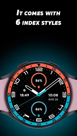 Horizon Analog - Watch face Screenshot 3