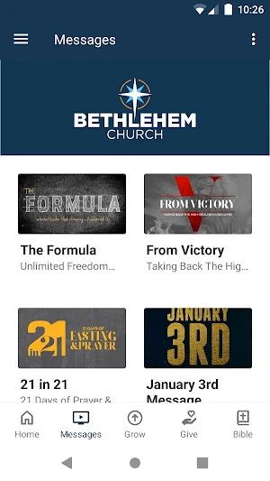 Bethlehem Church Screenshot 1