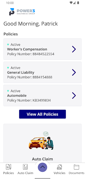 Power Three Insurance Group Screenshot 1