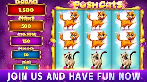 Posh Cats Slots Screenshot 3