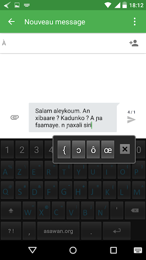 Clavier Asawan Screenshot 1