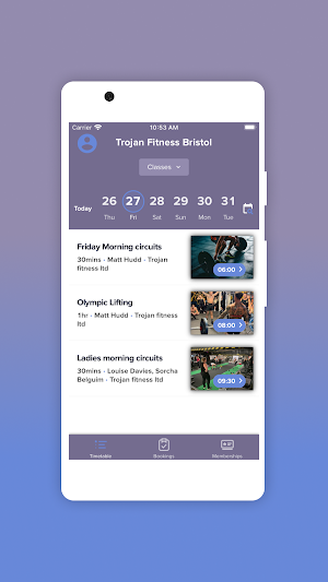 Trojan Fitness Bristol Screenshot 2