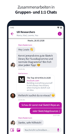 ASKME - Unser Social Intranet Screenshot 3