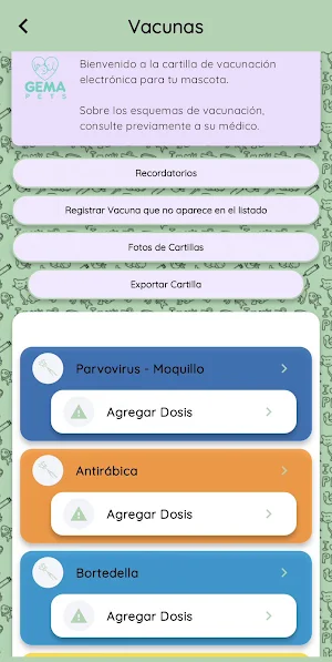 GEMA PETS PACIENTES Screenshot 3