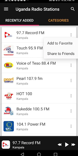 Ugandan Radio Stations Screenshot 1