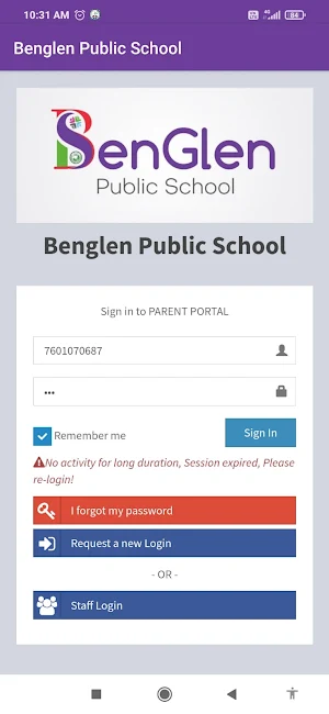 Benglen Public School Screenshot 0