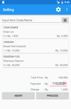 Cash Register Screenshot 1