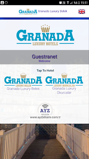 Granada Hotels Guestranet Screenshot 0