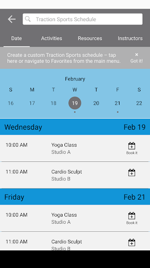 Traction Sports Screenshot 2