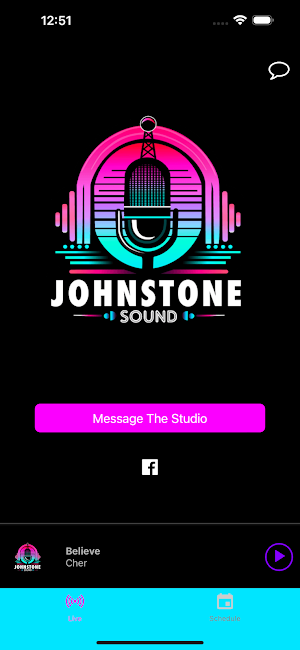 Johnstone Sound Radio Screenshot 0
