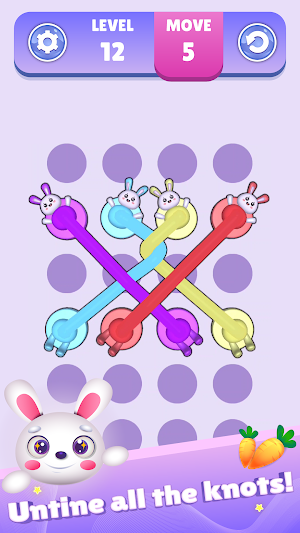 Twisted Tangle: Rabbit Rescue Screenshot 2