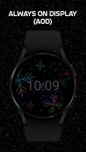Christmas Neon Snowflakes Xmas Screenshot 3