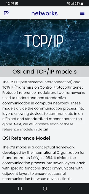 Computer Networks Course Screenshot 2