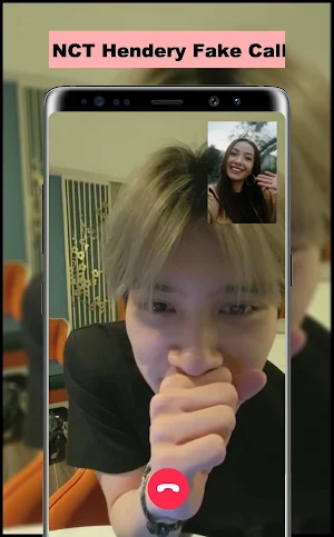 Hendery Fake Call Screenshot 2