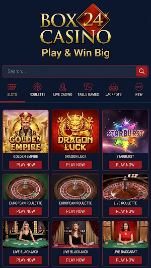 Box 24 Casino Screenshot 3