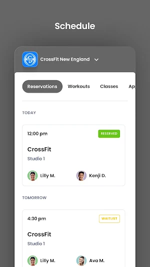 CrossFit New England Screenshot 2