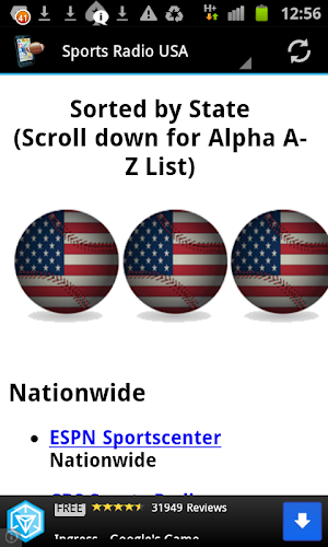 Sports Radio USA Screenshot 0
