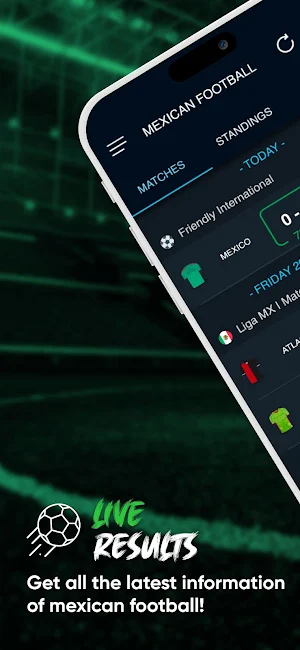 Mexican football - Results Screenshot 0