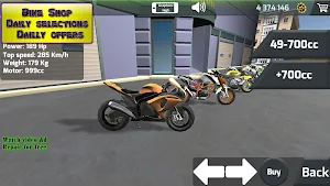 Wheelie Challenge 3D - Real wheelie drag racing Screenshot 0