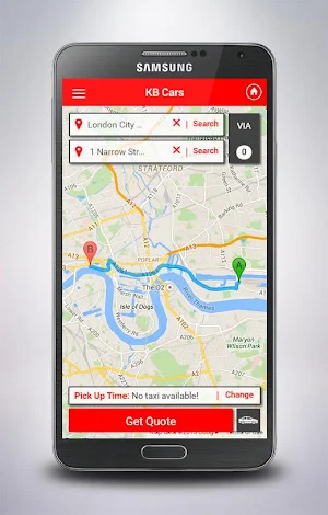 KBCars, Kb Taxis, Kb Cars. Screenshot 3